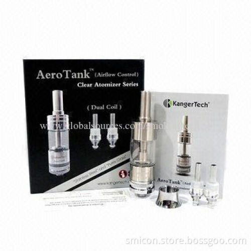 Aerotank with Dual-coil Adjustable Airflow Tank, 69mm Length